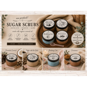 Country Charm Sugar Scrubs