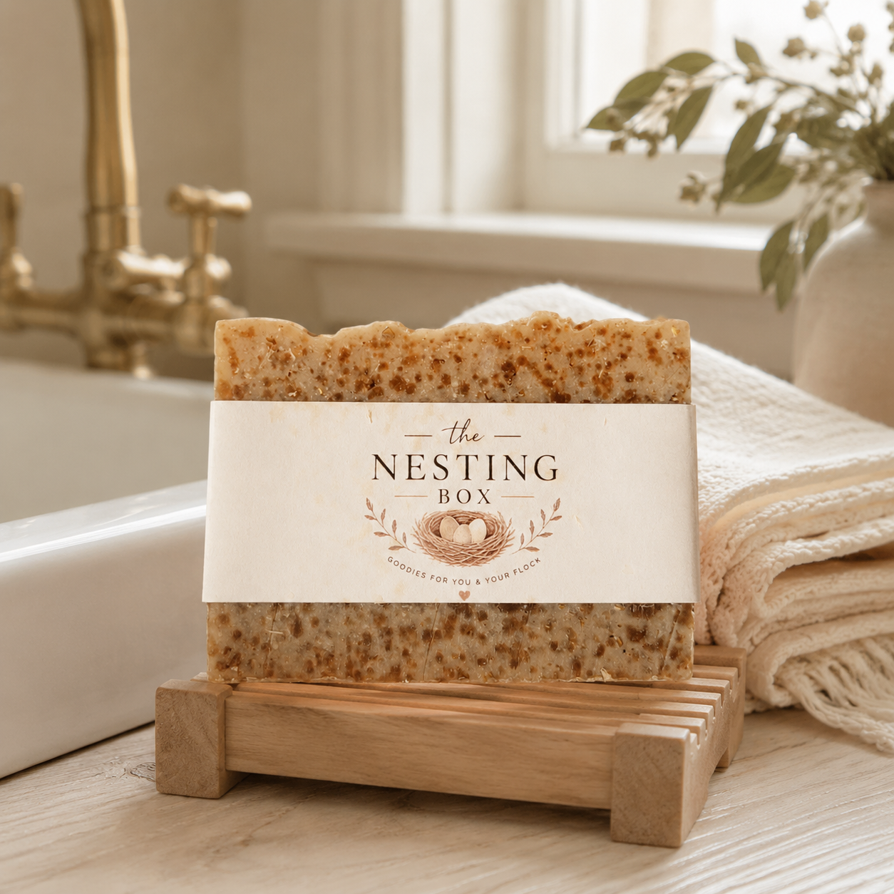 Brown Sugar Scrub Bar Soap - Image 3