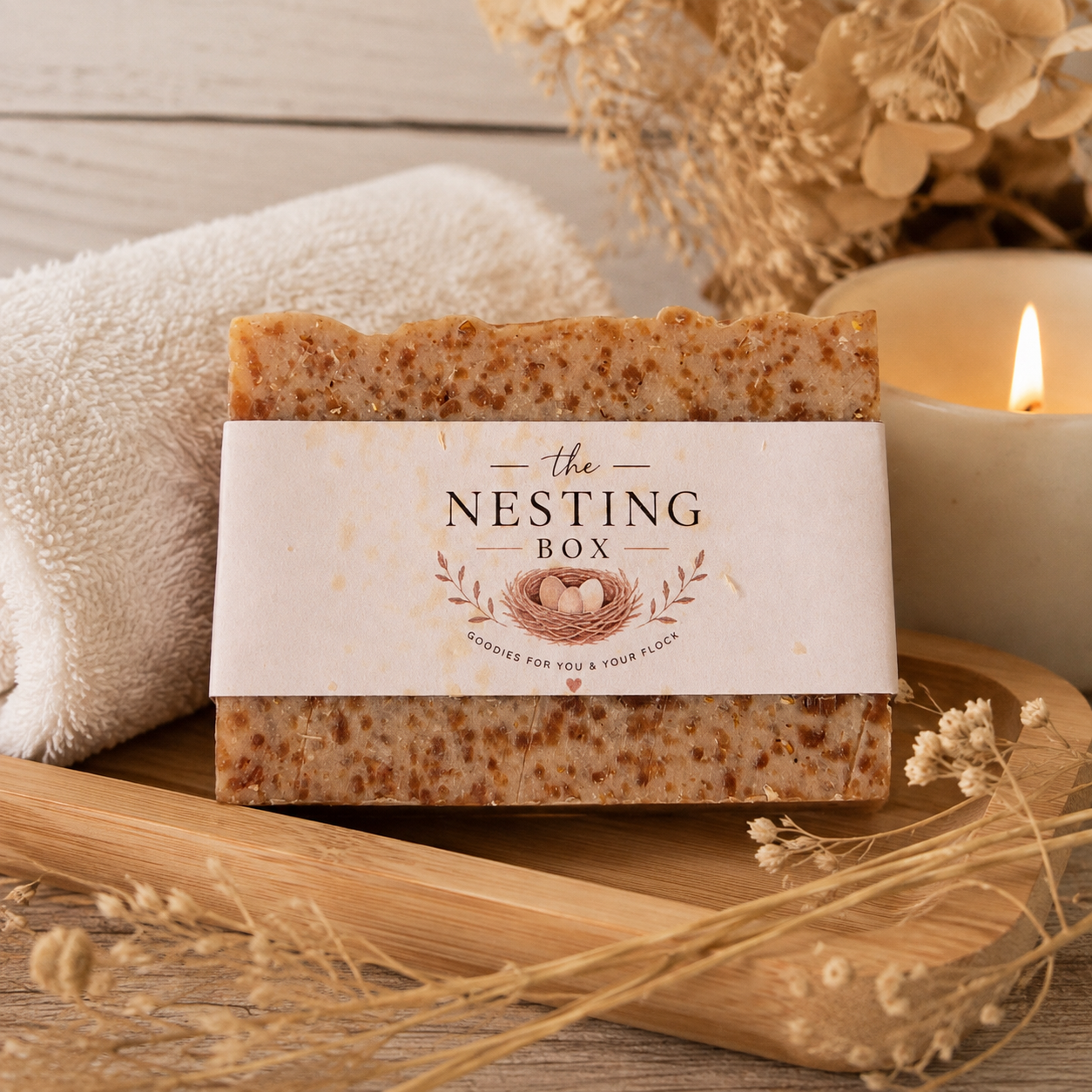 Brown Sugar Scrub Bar Soap - Image 2