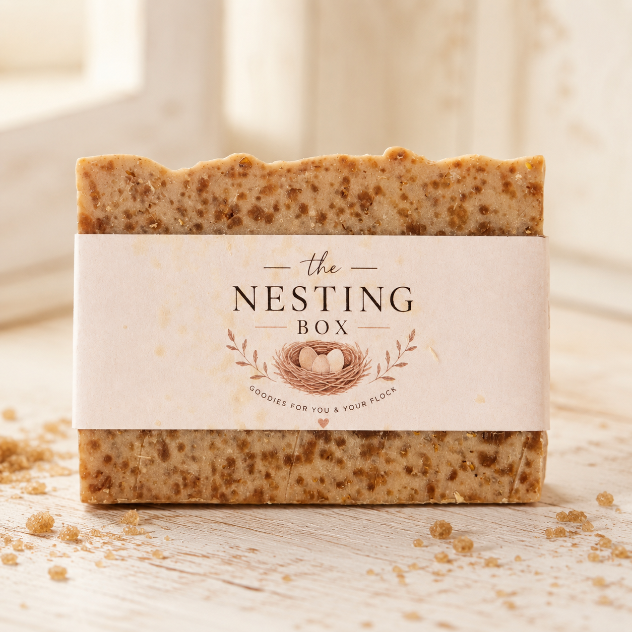Brown Sugar Scrub Bar Soap