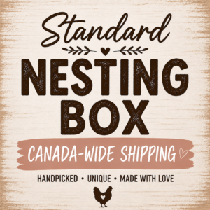 Standard Nesting Box (NOW AVAILABLE CANADA WIDE)