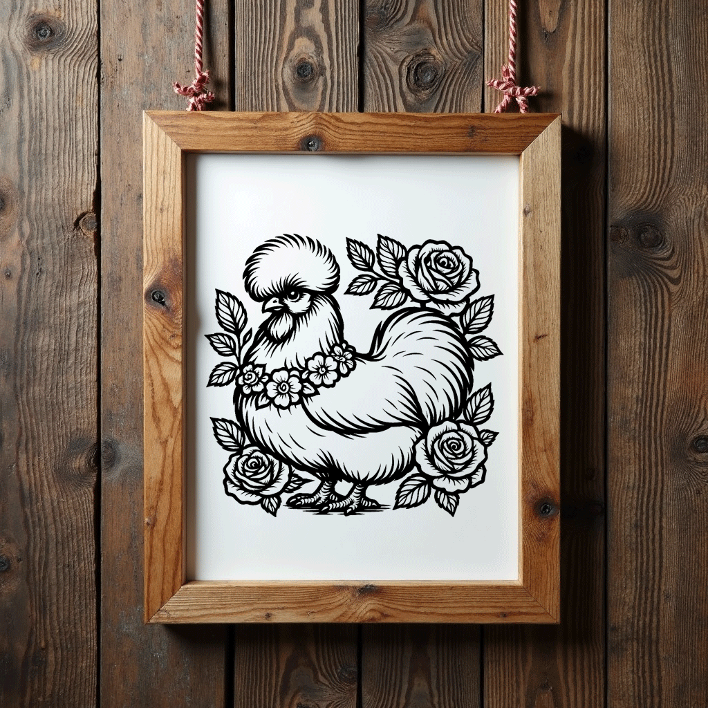8 Floral Silkies - SVG & PNG - Digital Download - Image 3