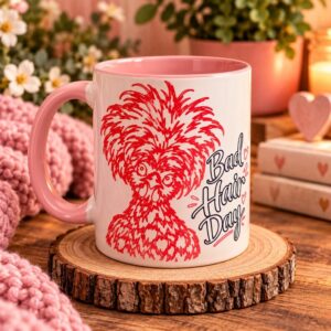 Bad Hair Day - Polish Chicken Mug - 11oz