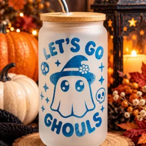 Let's go Ghouls - Frosted Tumbler - 16oz