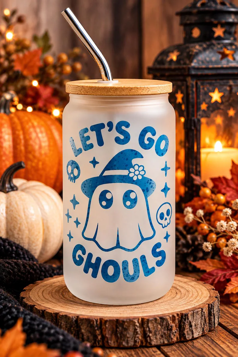Let's go Ghouls - Frosted Tumbler - 16oz