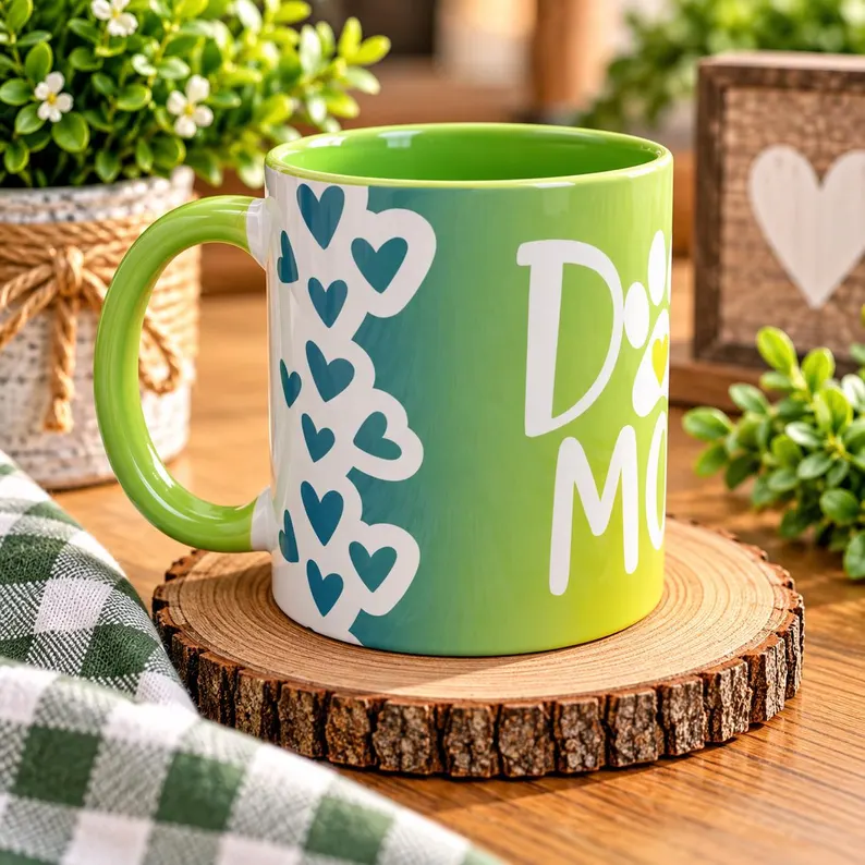 Dog Mom - Mug - 11oz - Image 2