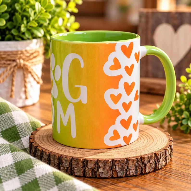 Dog Mom - Mug - 11oz - Image 3