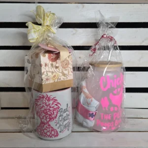Chickens lover gift set - Tumbler, mug and socks