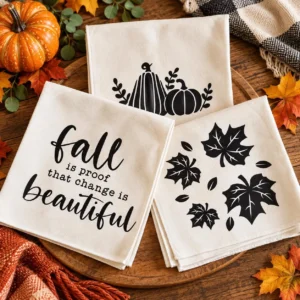 Fall Tea Towel Set – 3 Piece Set